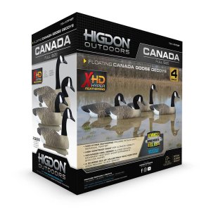 Higdon Full-Size Canada Goose Floater Decoys 4/ct