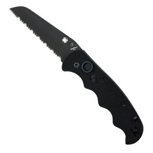 Spyderco Autonomy C165GSBBK Black G10 Knife