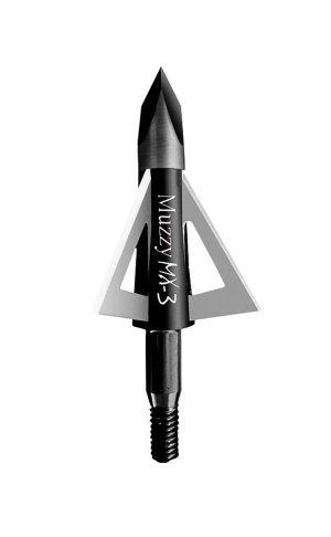 Muzzy MX-3 Broadhead 100gr 3-Pack 1.25" Cut Trocar Tip 225MX33