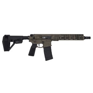 Sons of Liberty Gun Works Mk1 CAR, 5.56mm, 11.5 Chrome Barrel, 1- 30rd Magazine, Camo Cerakote, Pistol