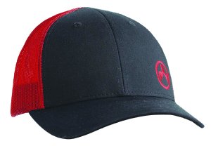 Magpul MAG1106-003 Icon Trucker Hat Black/Red Adjustable Snapback M/L