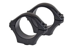 Tikka S1300928 Opti-Lock Rings 30mm Extra Low Blued Steel Pair
