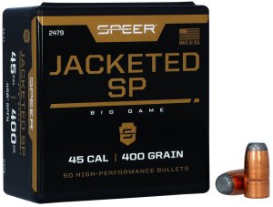 Speer Hot-Cor 2479 45 Caliber 400gr Soft Point Flat Nose Bullets