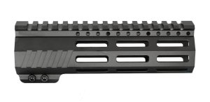 JE Machine PS-223MLK7KBLK-F-NAR AR15 7 In RL