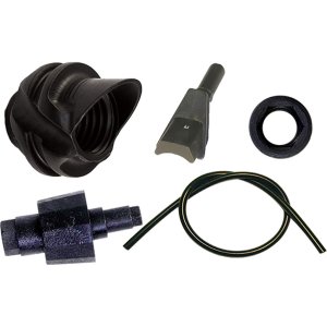 Specialty Archery 753LH Hooded Peep 1/4" with Aligner Tube & Reducer Kit