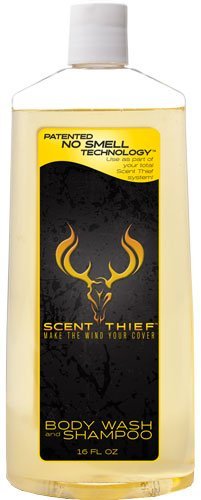 Scent Thief BWS16 Body Wash & Shampoo 16 oz Odor-Blocking Formula
