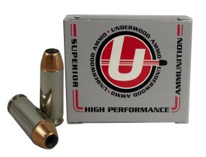 Underwood 231 10mm Auto 135gr JHP Nickel-Plated Brass 20rd
