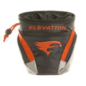 Elevation Core Release Pouch Orange Dual Pockets Fleece Lined