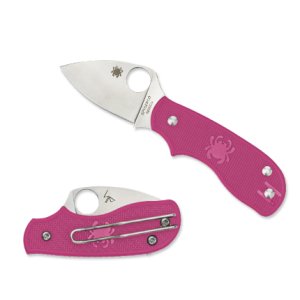 Spyderco Squeak Pink Living Beyond Breast Cancer C154PPN
