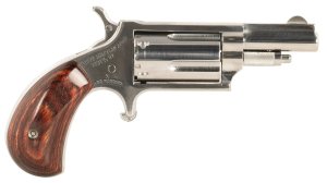 NAA 22MDLX Polished Stainless Rosewood Grip Exposed Hammer