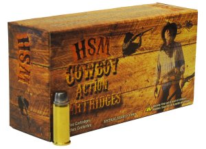 HSM Ammunition Cowboy Action .357 Magnum 158gr SWC Brass