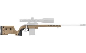 Mdt Sporting Goods Inc 104691FDE XRS Chassis FDE Aluminum Core with Polymer Panels, Adj. Cheekrest, M-LOK Forend, Interchangeable Grips, AICS Mag Compatible, Fits Short Action Remington 700 view 2