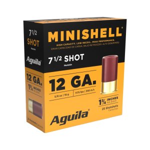 Aguila 1CHB1387 Minishell 12 Gauge 1.75" 5/8oz #7.5 25 Rounds