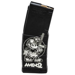 Amend2 AR-15 MOD3 5.56x45 30Rd Magazine Poly Steamboat Willie