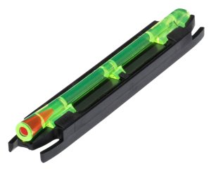 HiViz M400 Magnetic Front Sight Black/Green-Red Fiber Optic .328"-.437"
