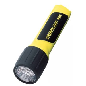 Streamlight 68202 4AA Propolymer LED Flashlight 67 Lumens 155hr Yellow