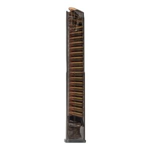 Elite Tactical Systems Glock Magazine 9mm Luger 40rd Smoke