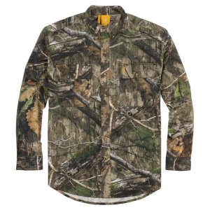 Browning Wasatch-CB Shirt Mossy Oak DNA XL Button-Front 2-Pocket
