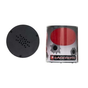 LaserLyte 1231434 PopperTyme Laser Targets, Black/Red
