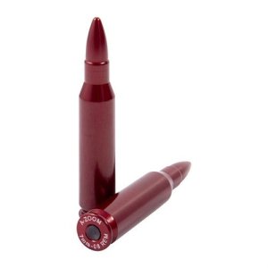 A-Zoom 12247 7mm-08 Rem Snap Caps Aluminum Red 2-Pack