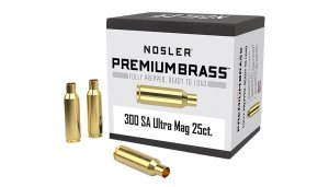 Nosler 10228 .300 Remington Short Action Ultra Mag Unprimed Brass 25ct