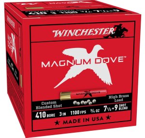 Winchester WIN MAG DOVE .410 Bore 3In #7.5-9 .75oz 25/10