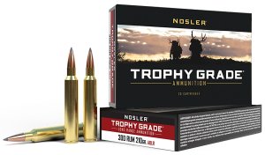Nosler Trophy Grade 60129 300 Remington Ultra Magnum 210gr 20 Rounds