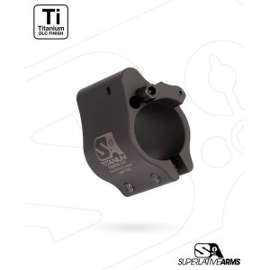 Superlative Arms SABO-DI-875CDT AR-15 Titanium Gas Block .875" Black