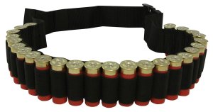 HS Precision 00680 Shotgun Shell Belt Black Nylon 25rd Waist