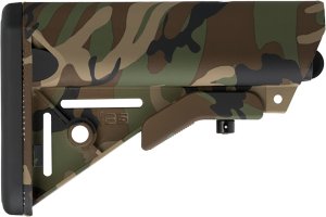 B5 Systems SOP-1188 SOPMOD Stock Woodland Mil-Spec AR-15