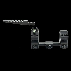 Hawkins Precision Heavy Tactical 1-Piece 34mm 0 MOA 1913 Picatinny Rail Scope Mount with Top 1913 Picatinny Rail - 1.27" Height