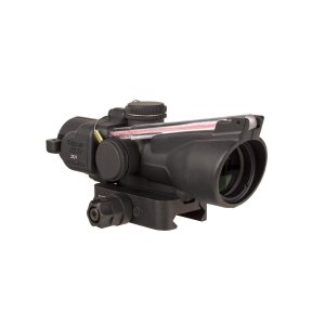 Trijicon TA50C400354 ACOG 3x24 Scope .223 24mm Red Horseshoe Dot Matte Blac