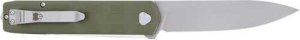 Cobratec CTKUZIOODGDNS Kuzio Folder 3.12" OD Green G10 D2 Blade