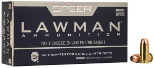Speer 53880 Lawman 40 S&W 180 Gr TMJ 50 Rounds Per Box