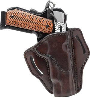 1791 Gunleather BH1-SBR-R 1911 Belt Holster Signature Brown RH OWB