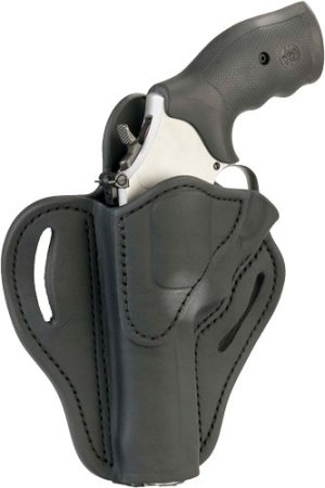 1791 Gunleather RVH2 OWB Belt Holster Left-Hand K-Frame 6 In Black