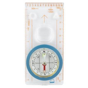 UST Ultimate Survival Technologies Deluxe Map Compass Lanyard Clear
