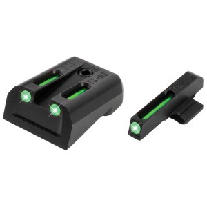 TruGlo TG131KT TFO Tritium/Fiber Optic Night Sights for Kimber 1911