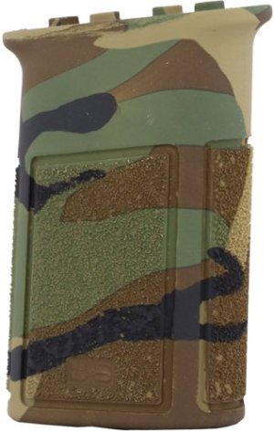 B5 Systems VFG1578 Vertical Grip Polymer Textured M-LOK Woodland Camo