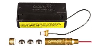 AimShot MBS22320X Modular Bore Sight 223 Rem Brass with Battery Pack