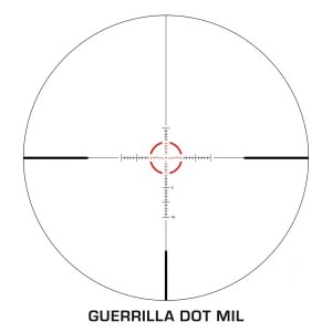 Swampfox ARH16241-RL Arrowhead 1-6x24mm SFP Illuminated Rifle Scope