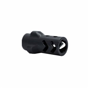 ANGSTADT ARMS AA093LDC36 9mm 3-Lug Adapter Dual Chevron Muzzle Brake