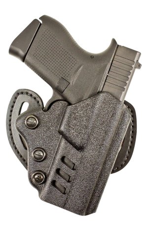 DeSantis 042KAB2Z0 Facilitator OWB Holster Black Kydex for Glock 17/22/31