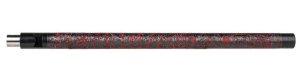 Tapco 10/22 22LR 16.5In 1/2x28 Black/Red Carbon Drop-In Bentz 22 LR