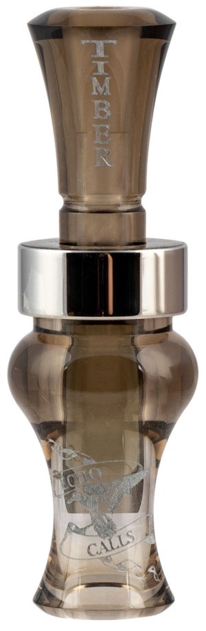Echo 77730 Timber Duck Call Smoke Gray Acrylic Single Reed Mallard