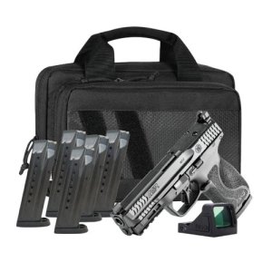 Smith & Wesson M&P 2.0 9mm 4.22in Barrel 17+1(6) with Viridian RFX11 Green Dot Sight and Savior Bag