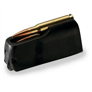 Browning 112044614 X-Bolt 6.8 Western 3-Round Rifle Magazine Black