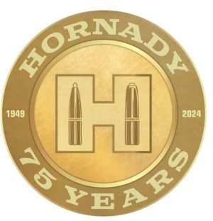 Hornady 99157 12 In .024 In Aluminum 75th Anniversary Sign