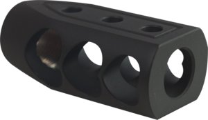 Timber reek Outdoors Beohbblc Muzzle Brake Black erakote With 49/64-20 TPI