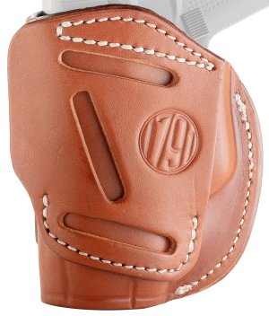 1791 Gunleather 4WH-2-CBR-R 4-Way Holster Classic Brown RH Size 2